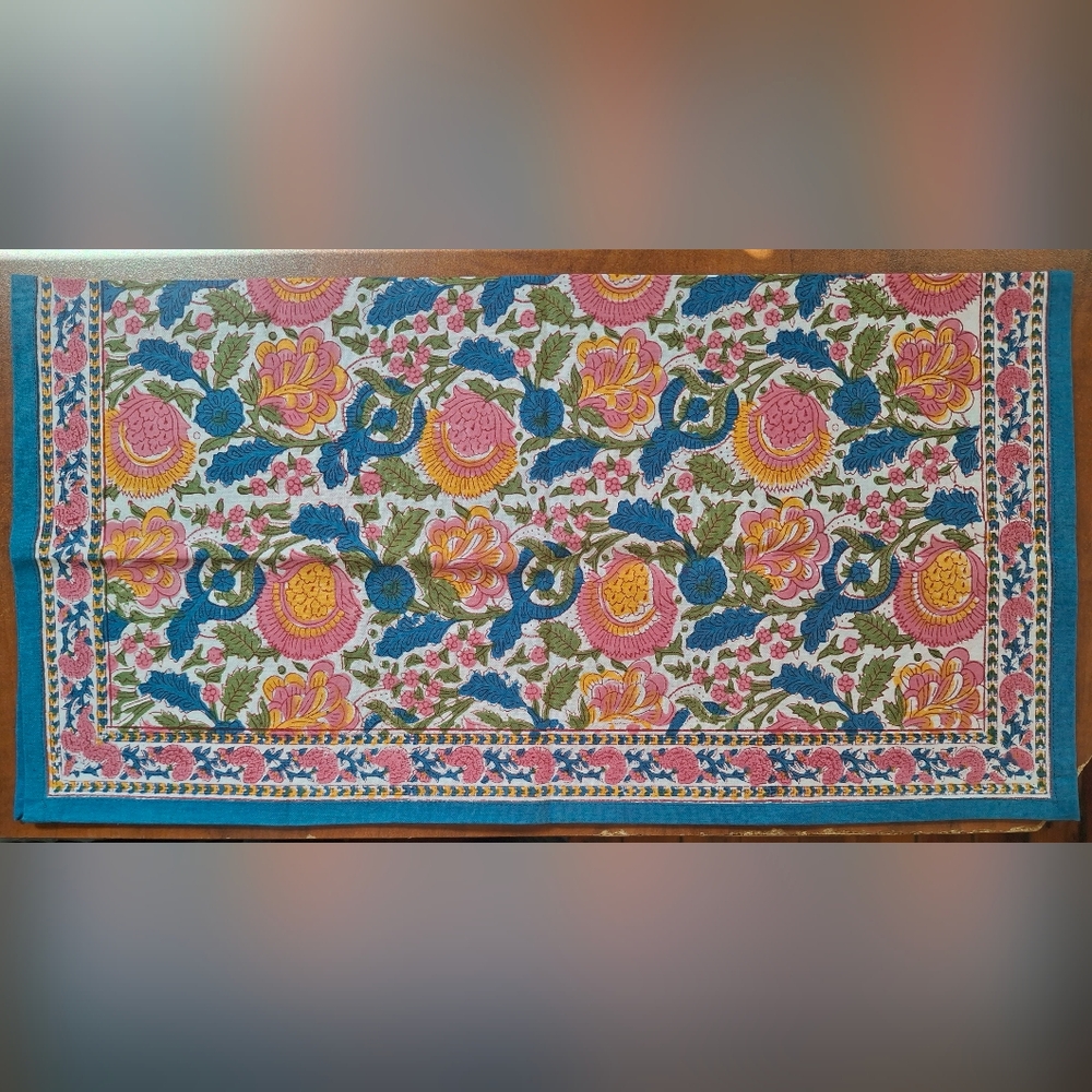 Pomegranate Placemat & Napkins Set For One Jewel Blossom - Picture 6 of 14